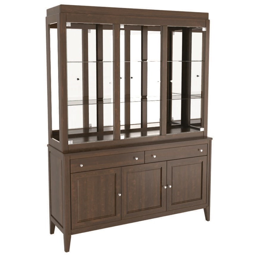 Canadel Core Custom Dining BUF060001919MMM+HUT Customizable Buffet